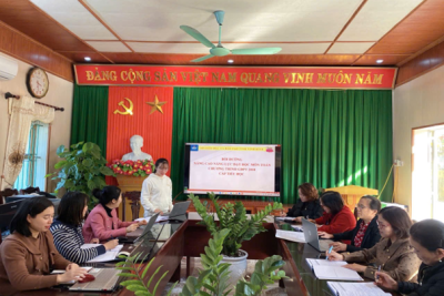 TRƯỜNG TIỂU HỌC HẢI HÀ TỔ CHỨC TẬP HUẤN NÂNG CAO NĂNG LỰC DẠY HỌC MÔN TOÁN CHƯƠNG TRÌNH GDPT 2018